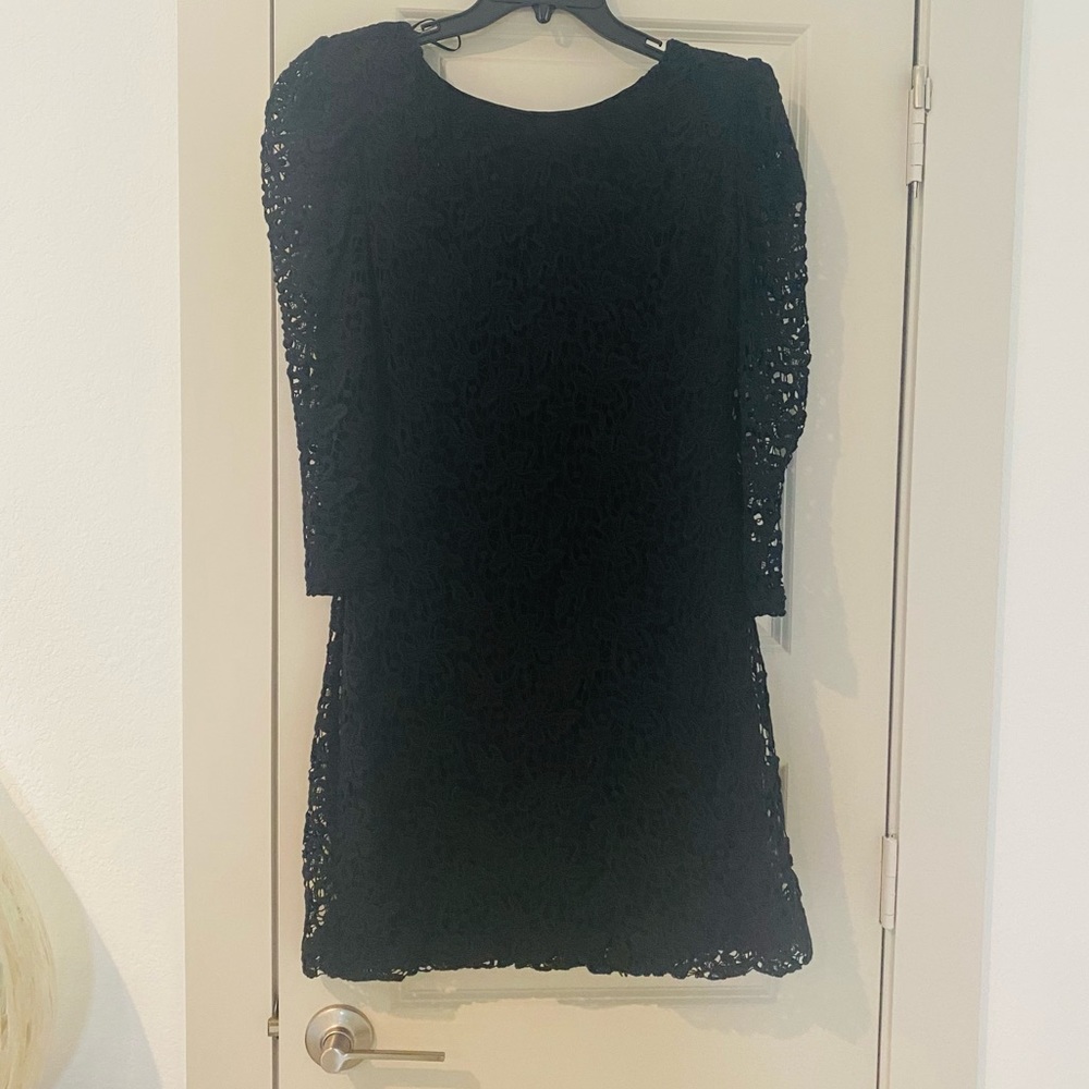 Mango Short lace dress
